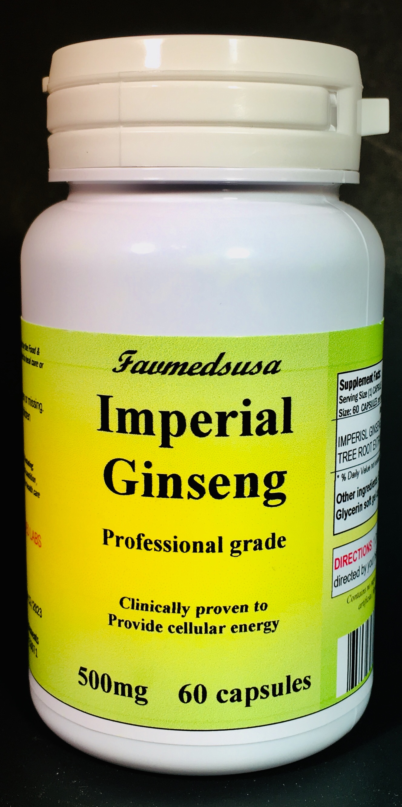 Imperial Ginseng + Saw Palmetto - 60 capsules